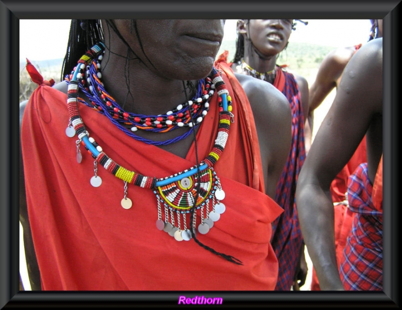 Hermoso collar masai