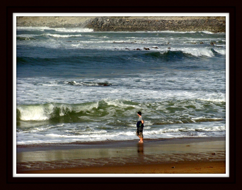 Paseo por la playa