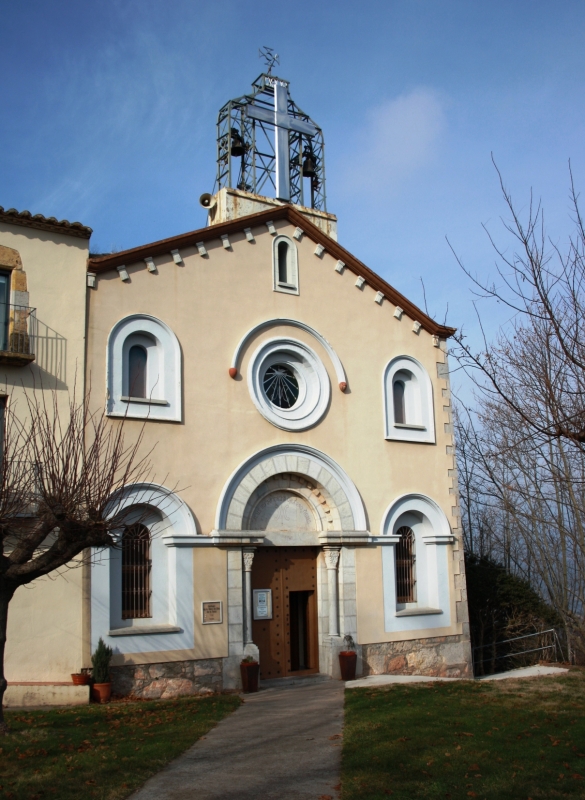 SANTUARI DE LA MARE DE DU DE LA SALUT. TERRADES. LEMPORD SOBIR. GIRONA. CATALUNYA