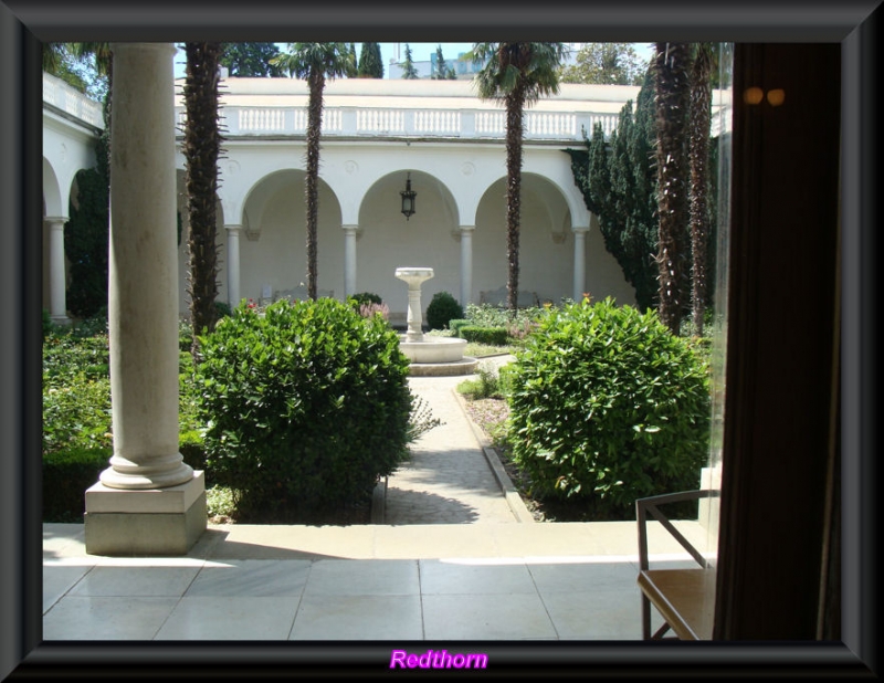 Jardn del palacio de Livadia