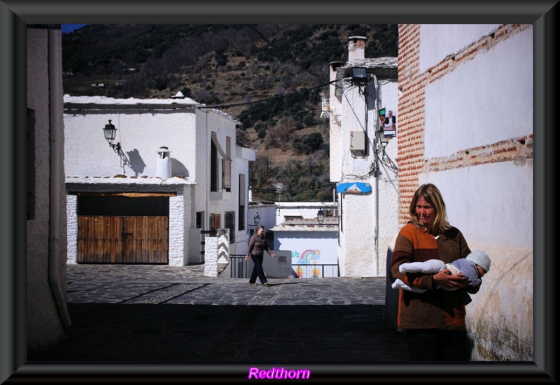 Una calle de Pampaneira