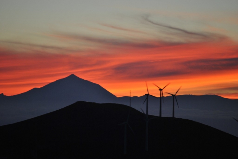 Pinceladas del atardecer