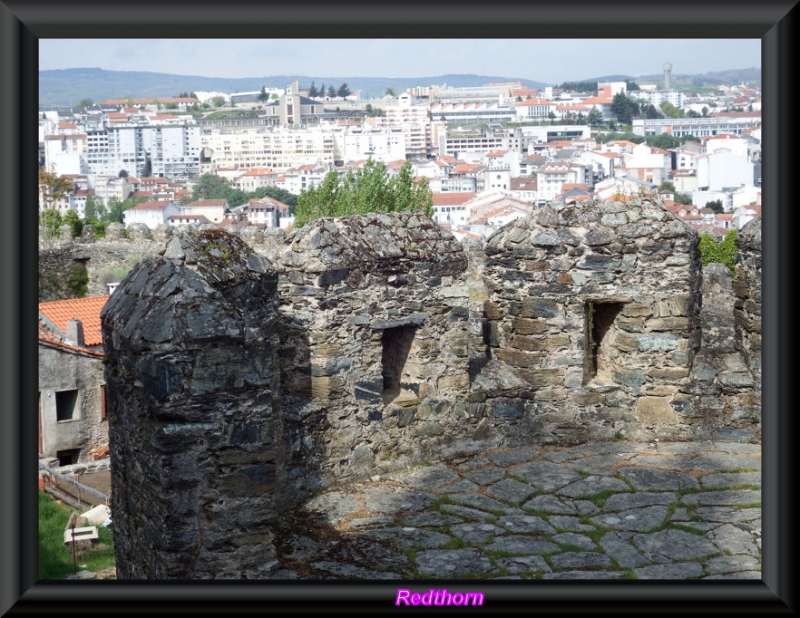 Baluarte con vistas a la ciudad de Bragana