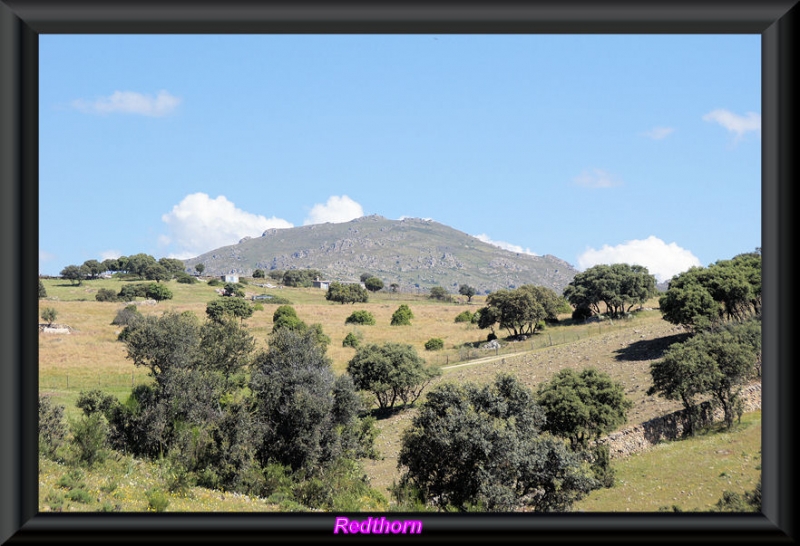 El cerro de San Pedro desde Colmenar Viejo