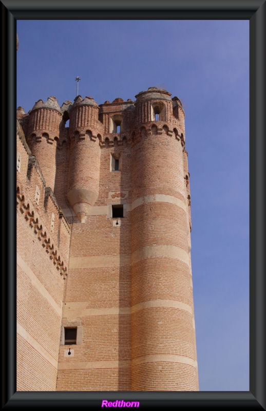 Almenas del Castillo de Coca