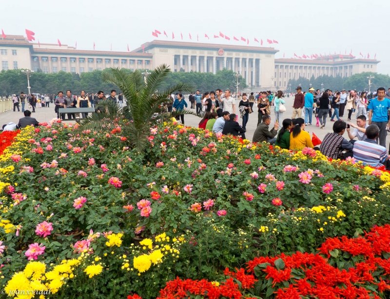 1 de mayo en Tian an Men