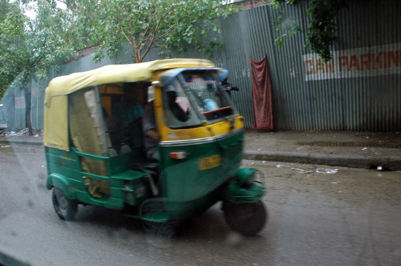 Rikshaw. Medio de transporte