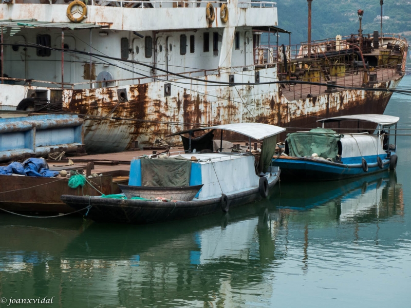 a orillas del Yangtze