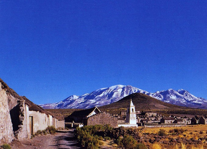 Isluga pueblo