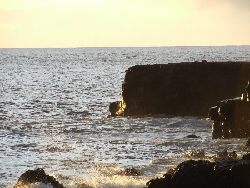 atardecer en mi playa