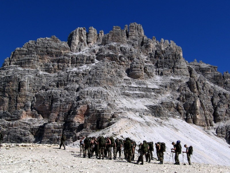 asalto al monte Paterno