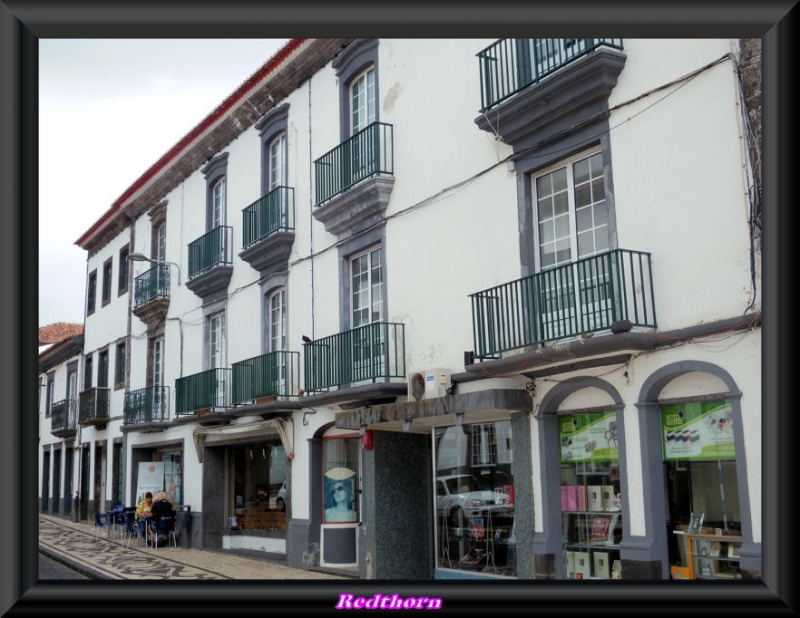 Una calle de Punta Delgada