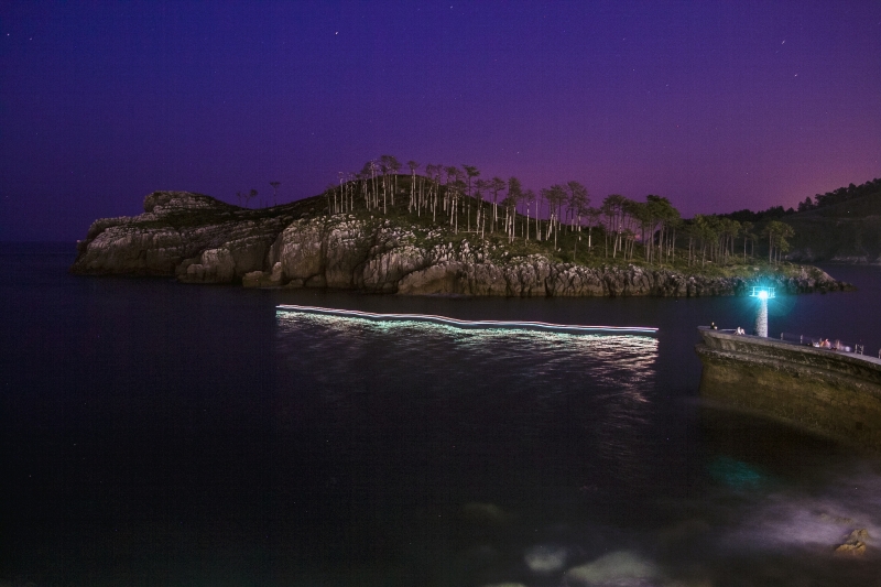 pescadores salida nocturna